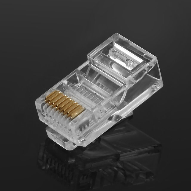 넥스트유 NEXT-RJ45 CAT5e RJ45 커넥터 모듈러 100개입 