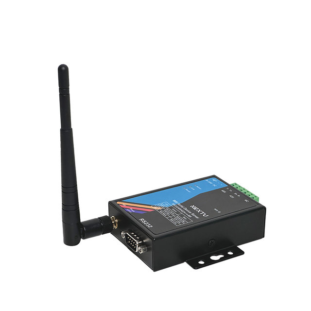 넥스트유 얼리즈 ZWEC232485 산업용 RS232 422 485 to WIFI 이더넷 시리얼 컨버터