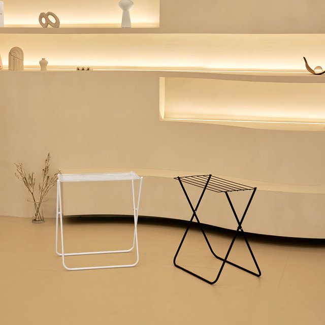 [바이홈] 미니 건조대 - 화이트/블랙