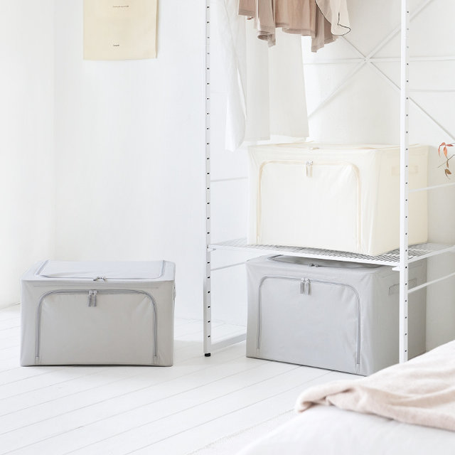 [1+1] 어반 패브릭 리빙박스 66L