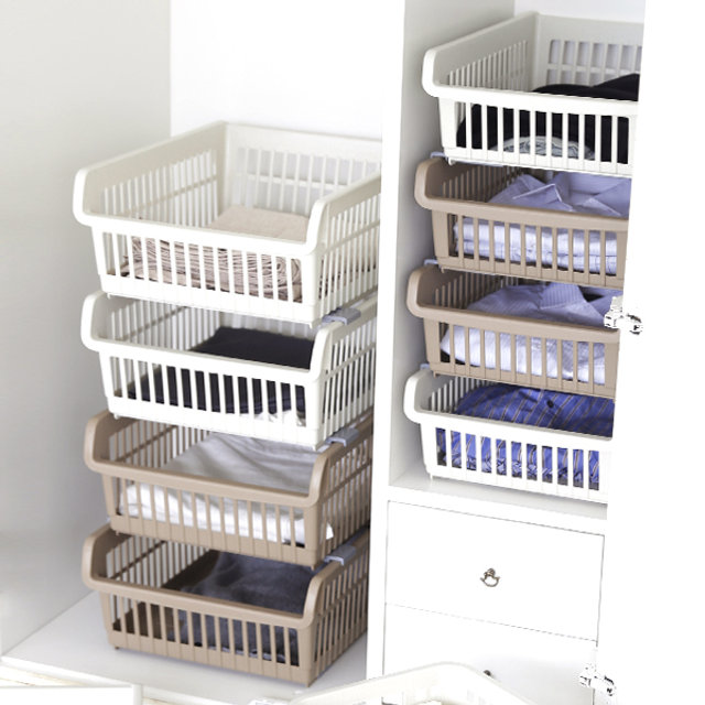 [1+1]코지 스테커블 바스켓 (대)