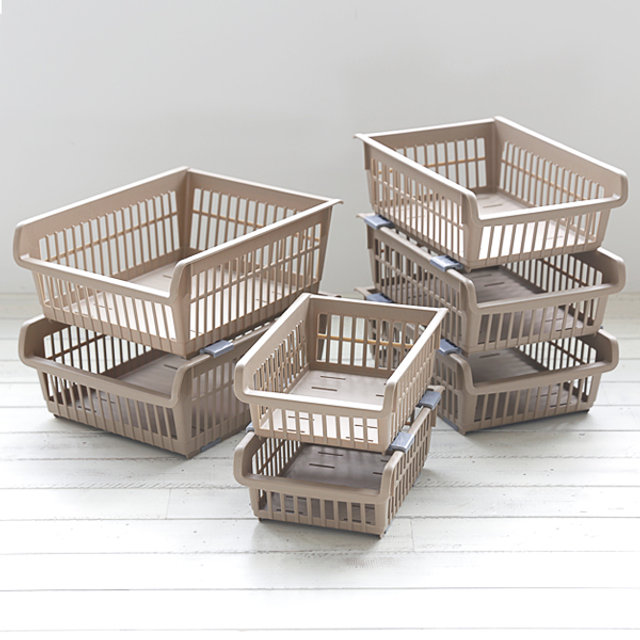 [1+1]코지 스테커블 바스켓 (대)