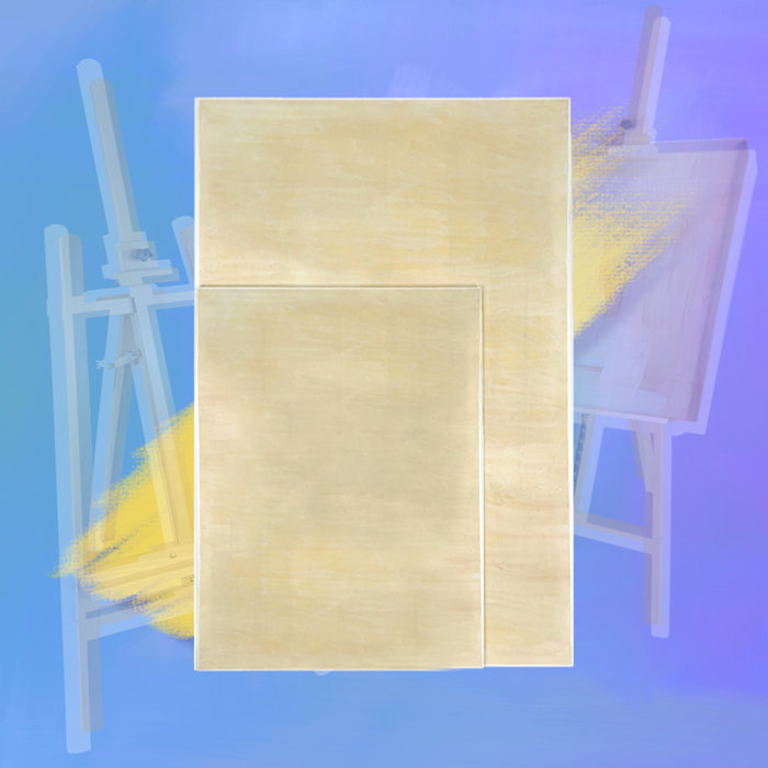 올지 올지 프리미엄 화판 합판 나무 미술 이젤 그림 4절 2절