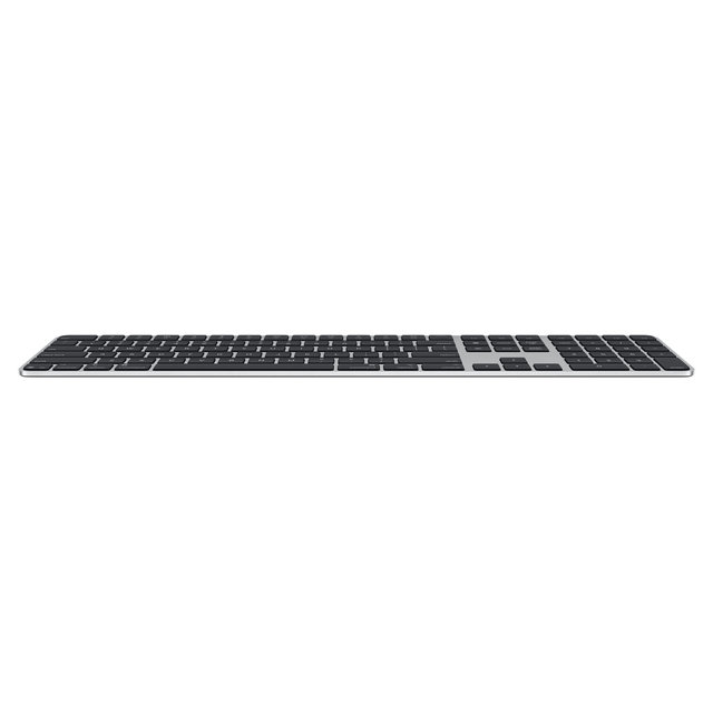 매직키보드 Mac용(터치ID, 숫자키패드 탑재), (한국어, USB-C, 블랙) - [MXK83KH/A]