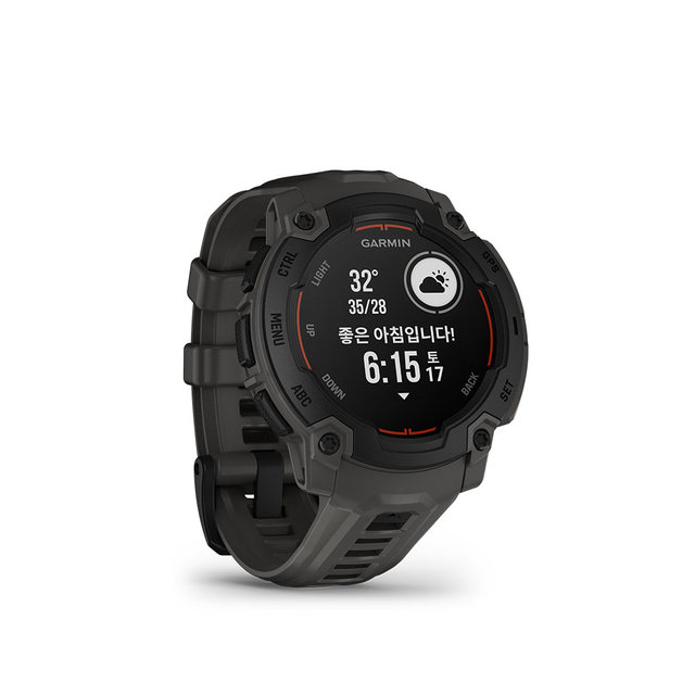 가민 인스팅트 E 45mm 블랙 차콜 밴드 멀티스포츠 GPS 스마트워치