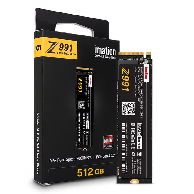 -총판- 이메이션 Z991 2TB M.2 NVMe SSD (GEN4/DRAM/PS5 호환)