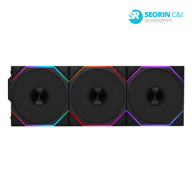[서린공식] LIAN LI UNI FAN TL Wireless 120 리버스 블랙 3팩