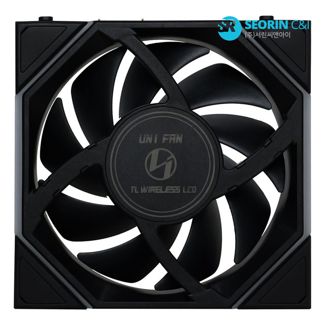 [서린공식] LIAN LI UNI FAN TL Wireless LCD 120 리버스 블랙 3팩