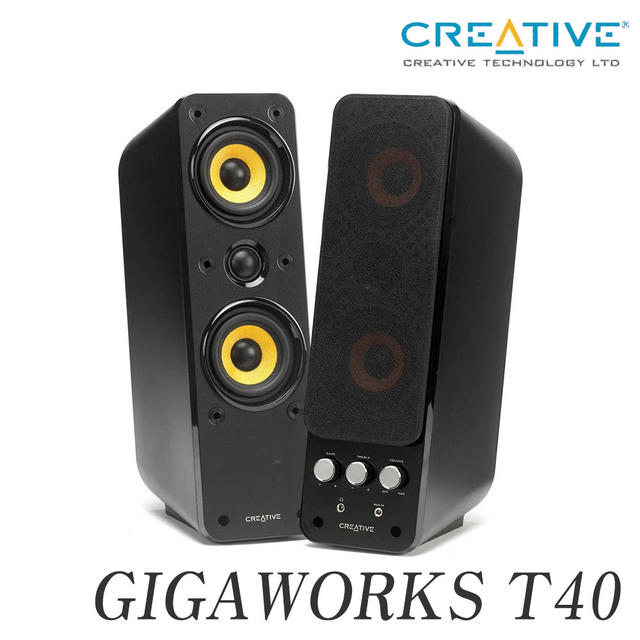 Creative 크리에이티브 GIGAWORKS T40 II 하이파이 2채널 스피커