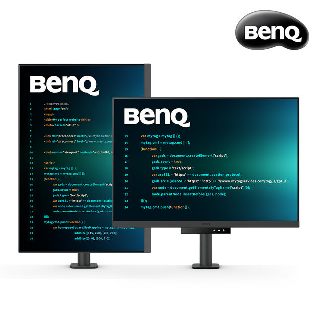 카드할인12% 혜택가 871,200 벤큐 총판 RD280UA 아이케어 무결점 4K UHD 3:2 프로그래밍 코딩 개발자 모션프리암