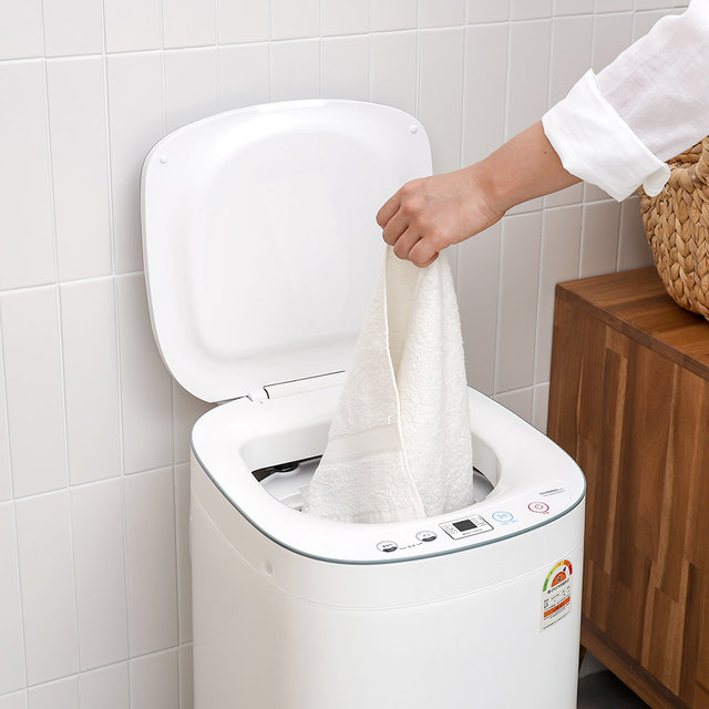 대웅 미니 살균 세탁기 고온삶음 헹굼 탈수 DW-WMH5005SJ 3kg