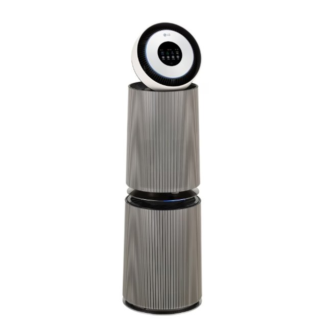 LG 퓨리케어 오브제 AI 360 공기청정기 AS355NSNA 샌드베이지
