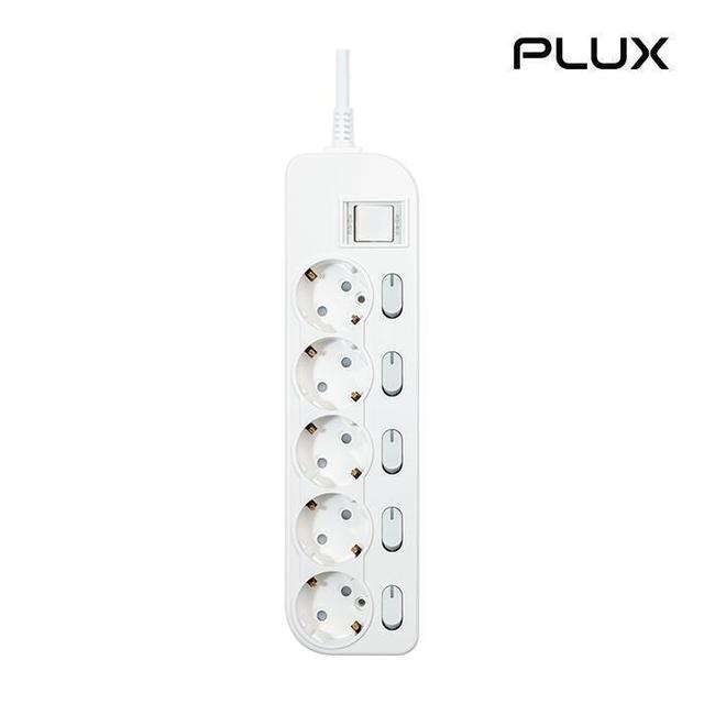 플럭스 절전형 멀티탭 개별 스위치 5구 5M