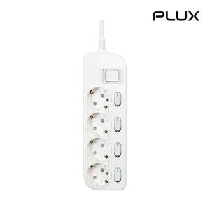 플럭스 절전형 멀티탭 개별 스위치 4구 3.0M