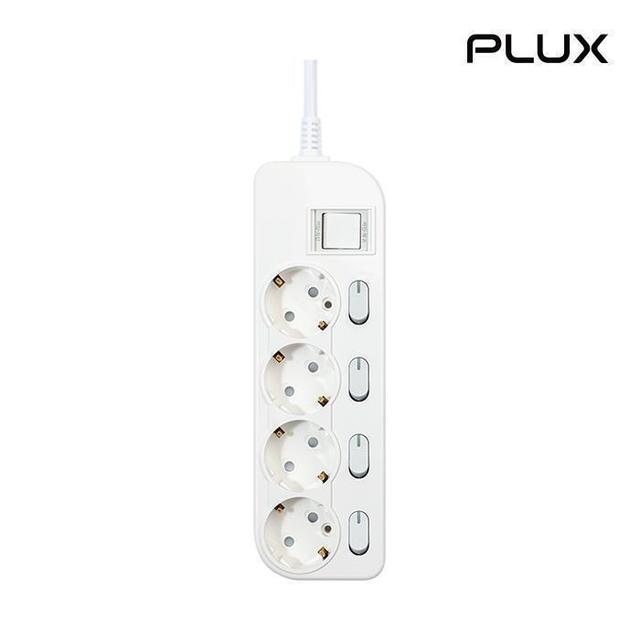 플럭스 절전형 멀티탭 개별스위치 4구 5M