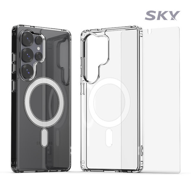 (사은품)스카이 갤럭시 S25 플러스 맥세이프 케이스+강화유리 필름