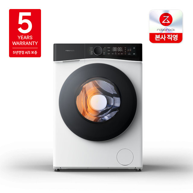 로보락 세탁 10kg+건조 6kg 올인원 세탁건조기 H1 Lite 화이트/옷감 맞춤 세탁건조/세제자동투입/먼지통 자동세척