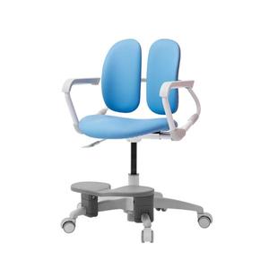 [비밀특가] 듀오백 밀키 218SF 아동의자 (회전 중심봉+발받침+스탑캐스터)