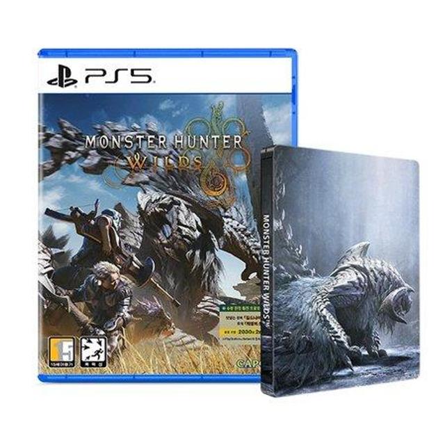 [스틸북증정]PS5몬스터헌터와일즈