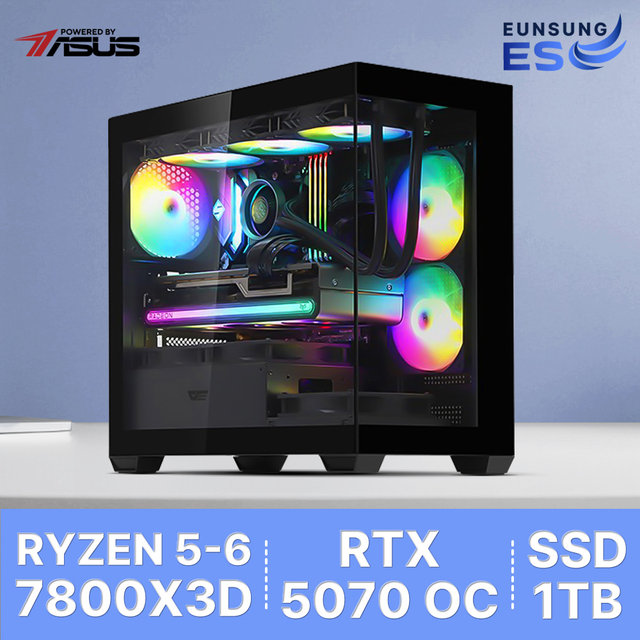 [한정수량특가] 라이젠 7800x3D_RTX5070_32GB_1TB 은성컴퓨터 조립PC