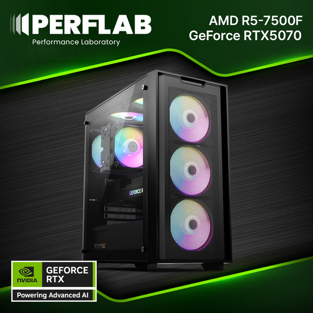 라이젠5 7500F RTX 5070 12GB 32GB 1TB 게이밍 컴퓨터 데스크탑 조립 PC