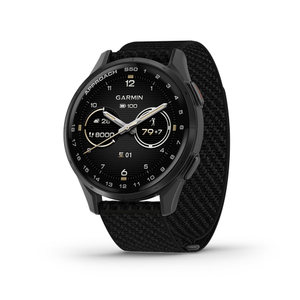 가민 어프로치 S50 43mm 나일론 블랙 골프 GPS 스마트워치