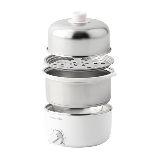 라쿠진 풀스테인리스 2단 미니찜기 LCZ170