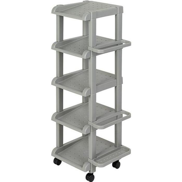 친절한탄씨 멀티 신발 정리대 5단 그레이 창신리빙