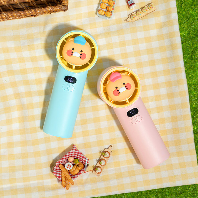 카카오프렌즈 Z터보 볼캡 춘식이 핸디 선풍기