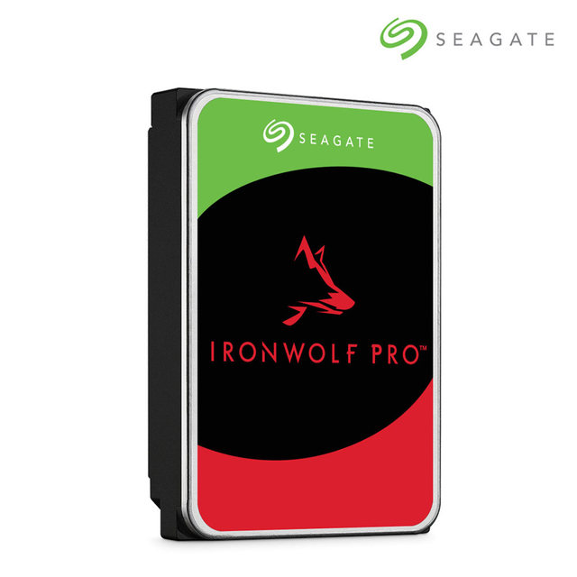 씨게이트 HDD 10TB IronWolf Pro ST10000NT001 NAS 하드디스크 (7,200RPM/256MB/CMR)