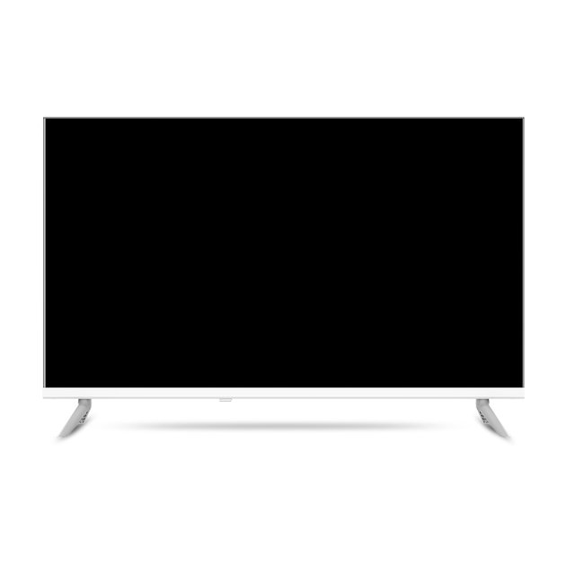 127cm UHD QLED 화이트 구글 스마트TV A500ES QLED 스탠드형 설치