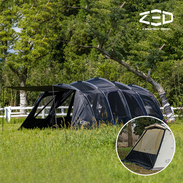 [역시즌파격특가] 제드코리아 티맥스 EX TPU 패키지 블랙 리빙쉘 패밀리텐트 그라운드시트증정