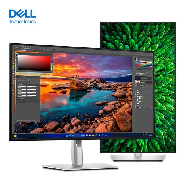[신제품 재고보유] DELL 울트라샤프 U2725QE 27 120Hz 4K UHD IPS black 썬더볼트 지원 USB-C 모니터 안전포장
