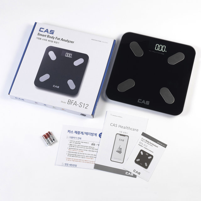 카스 스마트인 바디 블루투스 체성분 체지방 체중계 BFA-S12