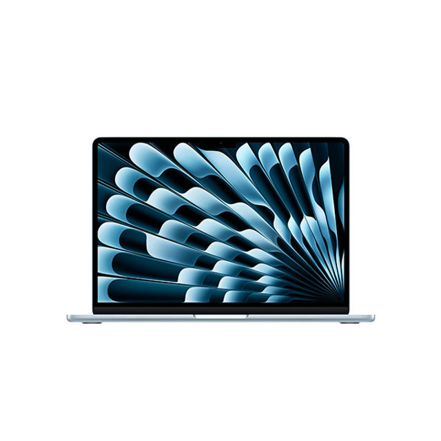 맥북에어 13 M4,10코어 CPU, 8코어 GPU, 16GB RAM, 256GB SSD - 스카이블루 [MC6T4KH/A]