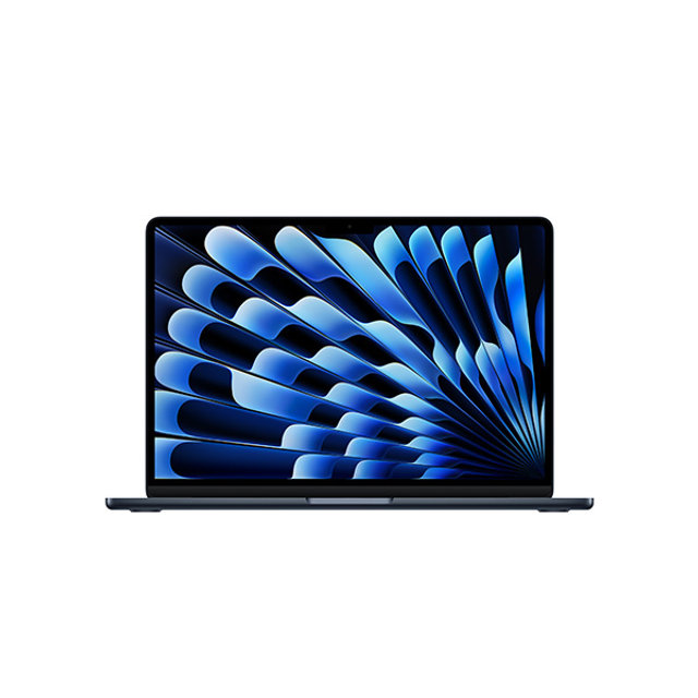 맥북에어 13 M4, 10코어 CPU, 10코어 GPU, 24GB RAM, 512GB SSD - 미드나이트 [MC6C4KH/A]