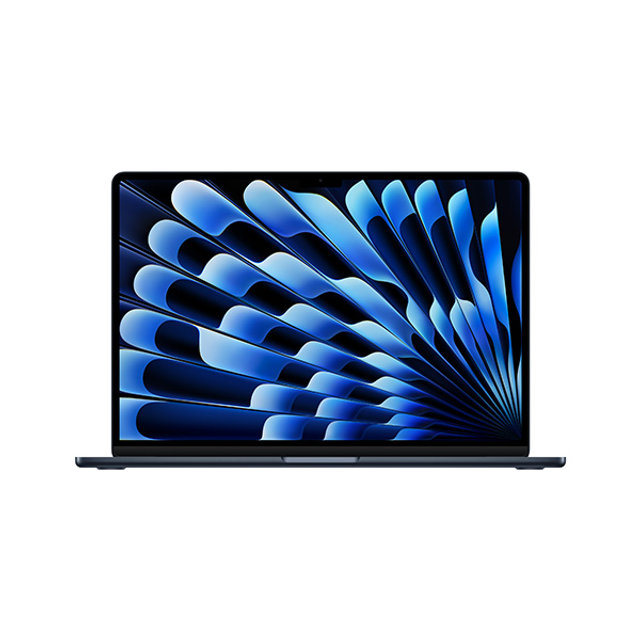 맥북에어 15 M4, 10코어 CPU, 10코어 GPU, 16GB RAM, 512GB SSD - 미드나이트 [MW1M3KH/A]