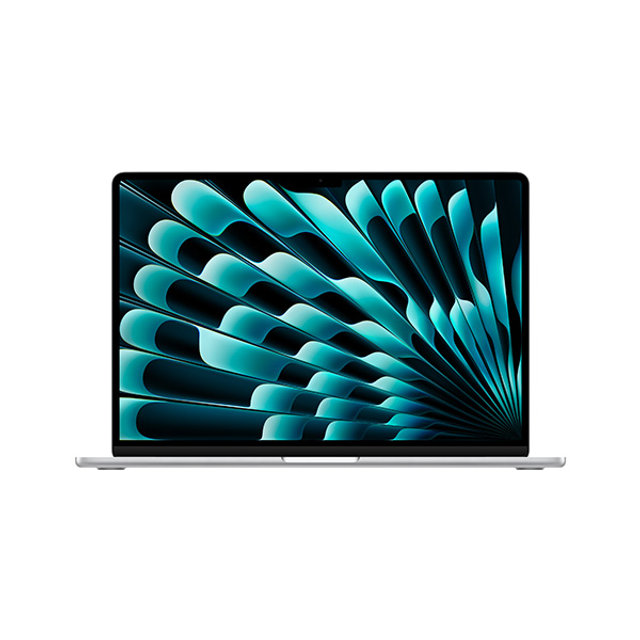 맥북에어 15 M4, 10코어 CPU, 10코어 GPU, 24GB RAM, 512GB SSD - 실버 [MC6J4KH/A]