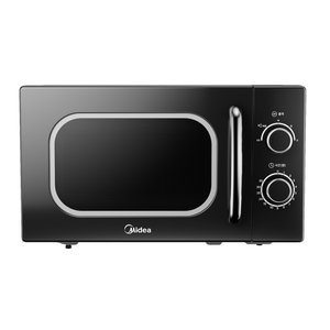 Midea 레트로 감성 전자레인지 M20RAB (20L, 블랙)