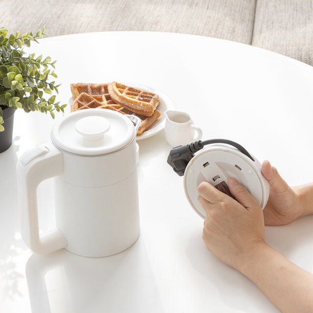 허밍 전기포트 HMK-2211W 미니 커피포트 휴대용 여행용 전기주전자