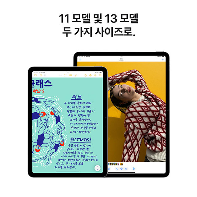 아이패드 에어 11 M3 Wi-Fi 256GB - 스페이스그레이 [MCA14KH/A]