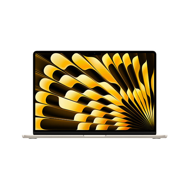 [임직원특가] 맥북에어 15 M4, 10코어 CPU, 10코어 GPU, 16GB RAM, 512GB SSD - 스타라이트 [MW1K3KH/A]