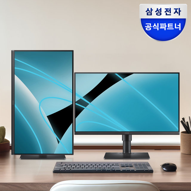 [공식] 삼성 S24D400 60.4cm(24) 슬림베젤 모니터 IPS 100Hz