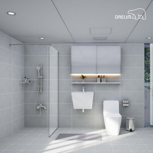 [웨딩페어 단독혜택]대림바스 솔리드애쉬 LED 슬라이딩장형 거실욕실 리모델링