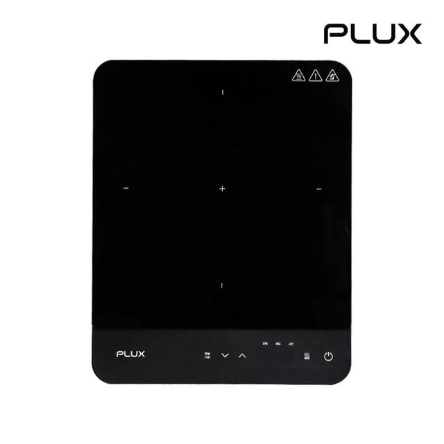 [3년무상AS] 1구 슬림 인덕션 전기레인지 PLX-EIR0120SLBK (블랙 / 2000W)