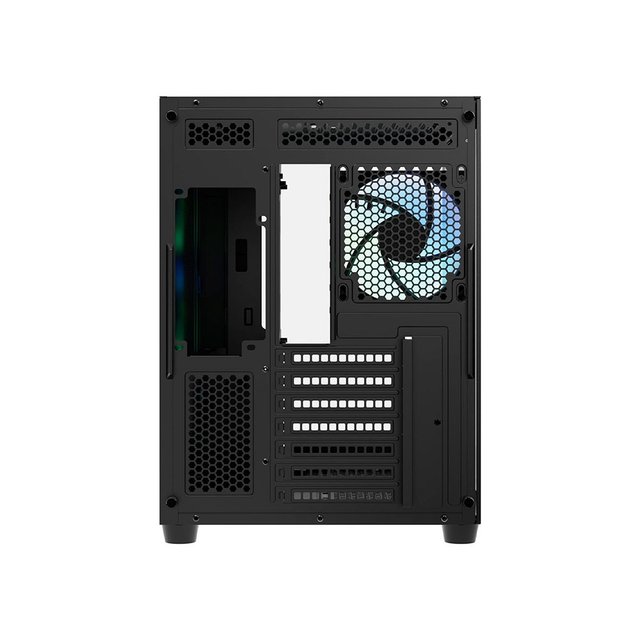 [앱코] UD50 블랙 블루웨일 ARGB BTF 듀얼 챔버 강화유리 케이스