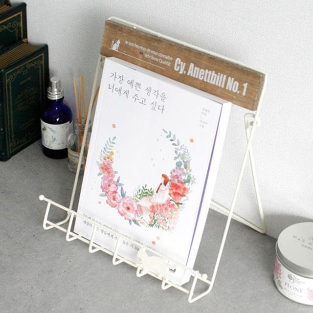 철제 북홀더 전면 책거치대 접이식 책홀더 레시피북