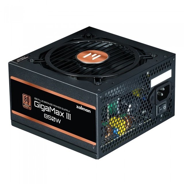 [잘만] GigaMax III 850W 80Plus BRONZE 모듈러 ATX3.1 (PCIE5.1) 컴퓨터 파워 ATX 850W