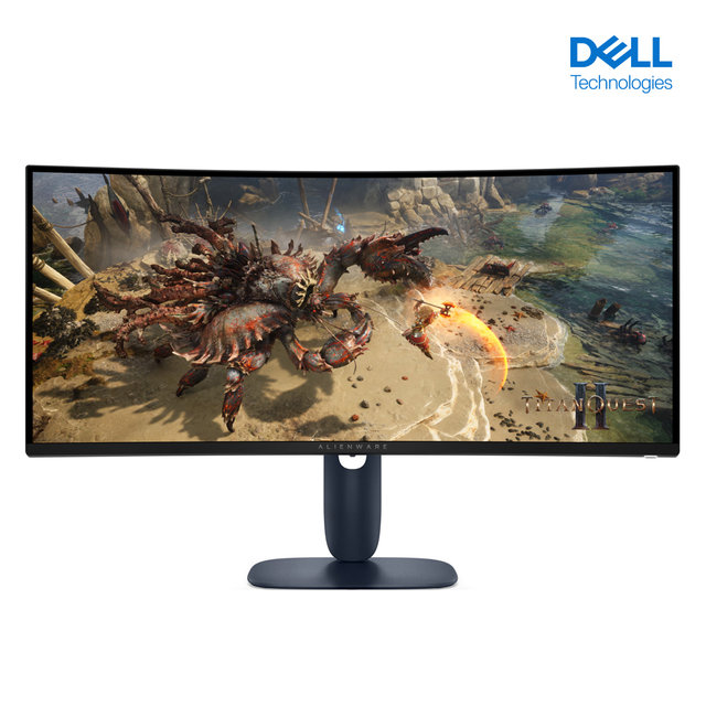  DELL 에일리언웨어 AW3425DWM 게이밍 모니터 34 86.4cm VA WQHD 180Hz 1ms