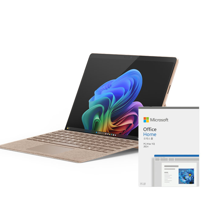 Microsoft 오피스2024포함 서피스 프로 11번째 에디션 ZIA-00054 스냅드래곤 X Elite/OLED/16G/512GB 듄 + 오트밀 키보드 패키지